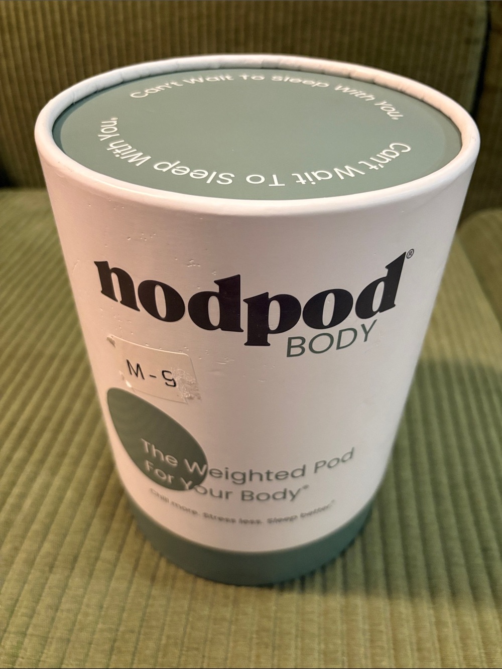 NodPod Body Weighted Blanket Sage Green